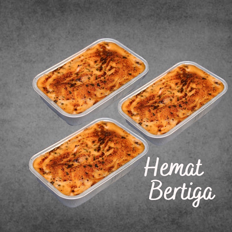 

Hemat Bertiga (3 pcs Salmon Enoki Kani Mentaibox)
