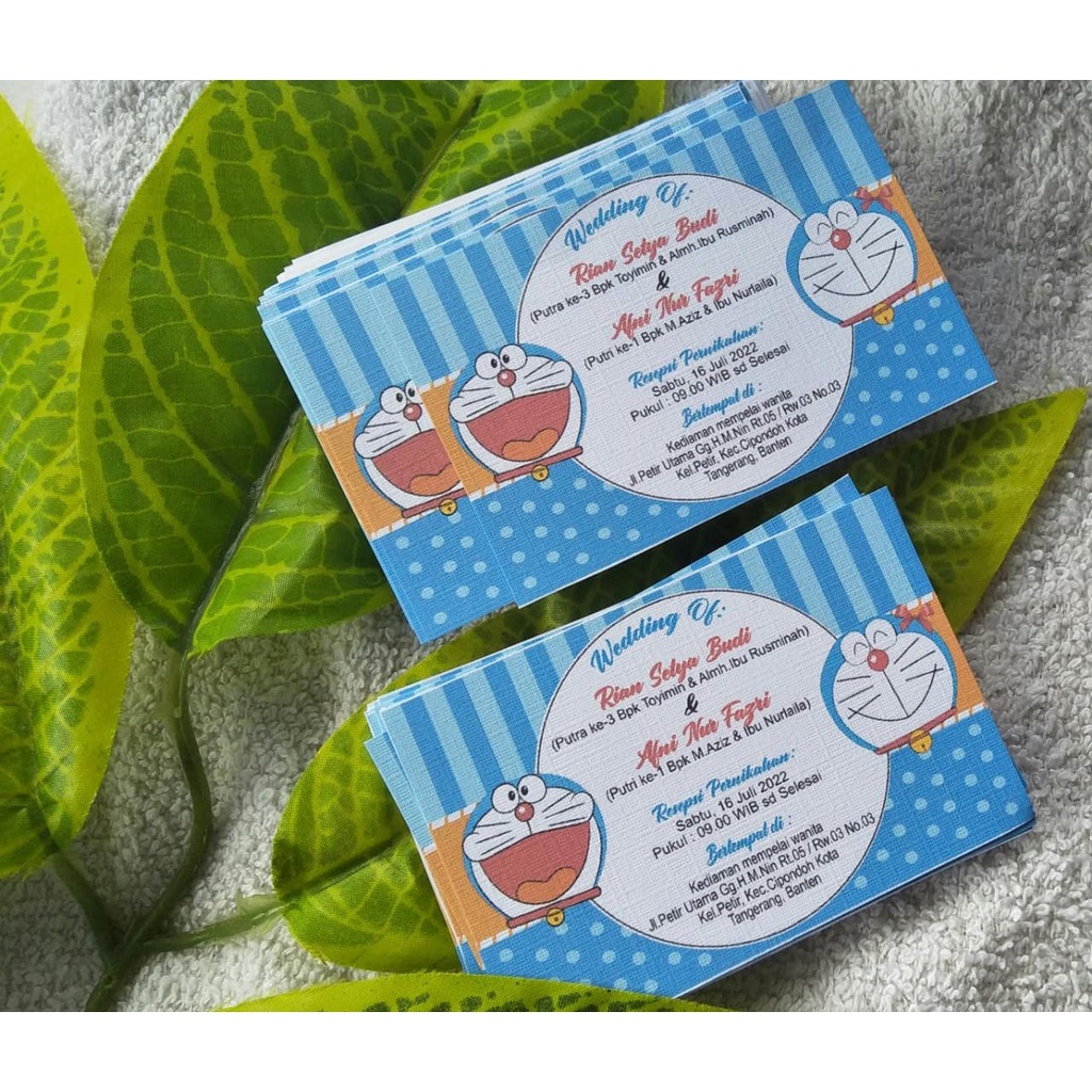 terbaruundangan mini doraemon undangan mini wedding undangan mini murah undangan mini pernikahan und