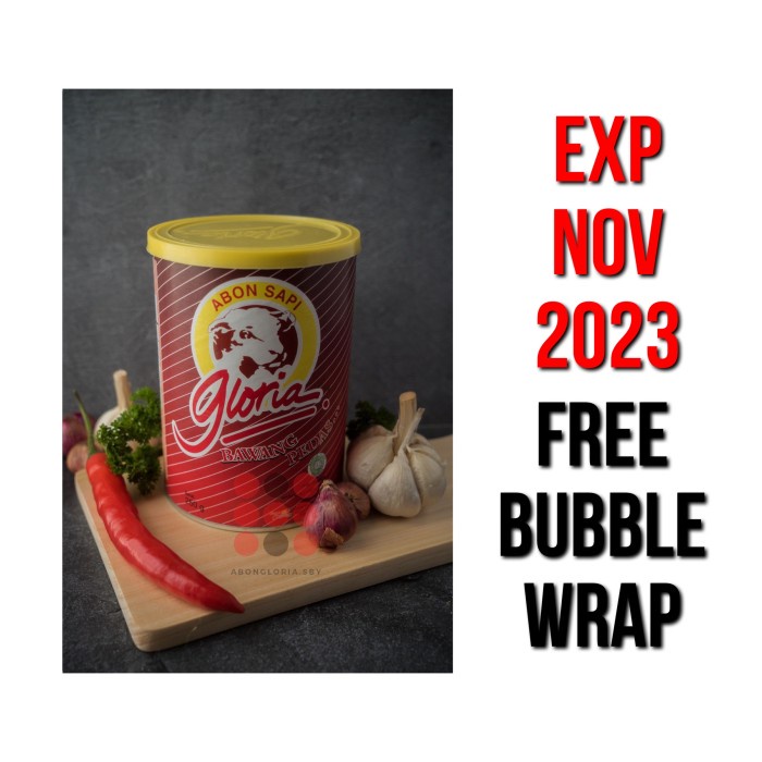 

✨COD✨ Abon Sapi Gloria Pedas 250g