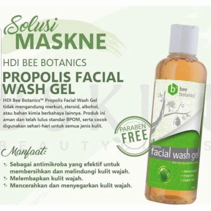 Botanics facial wash gel hdi