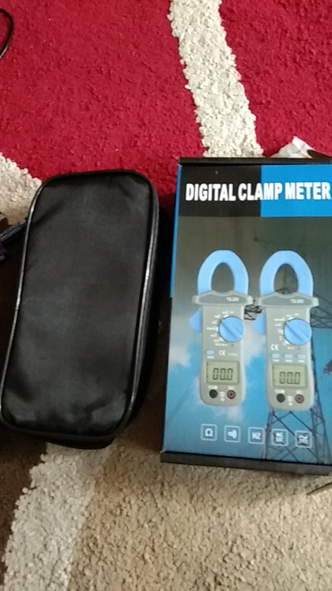 Digital Clamp Meter Ts-202 +  / Tang Amper Digital Ts 202 + ( Brand New )