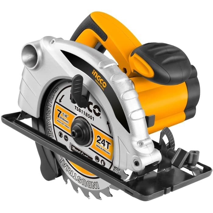 TERLARIS Circular Saw 7 Inch Ingco Cs 18528 Mesin  Gergaji 