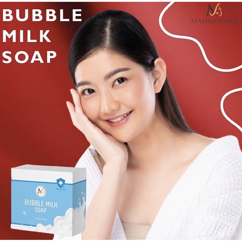 BUBBLE MILK SOAP BY MADMOISELLE