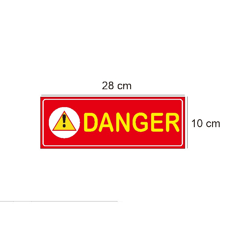 

Stiker Vinyl Sign Safety K3 Danger Pabrik Kantor Informasi Bahaya HImbauan