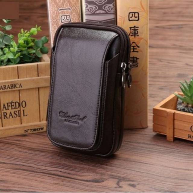 Dompet Hp Cheershoul Kulit Asli Dompet Hp Pinggang 6inch Tempat Hp Import