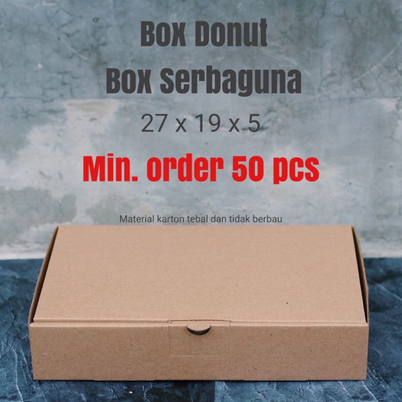 

BOX DONAT ISI 6 - BOX DONAT CORRUGATED - KOTAK KARTON SERBAGUNA