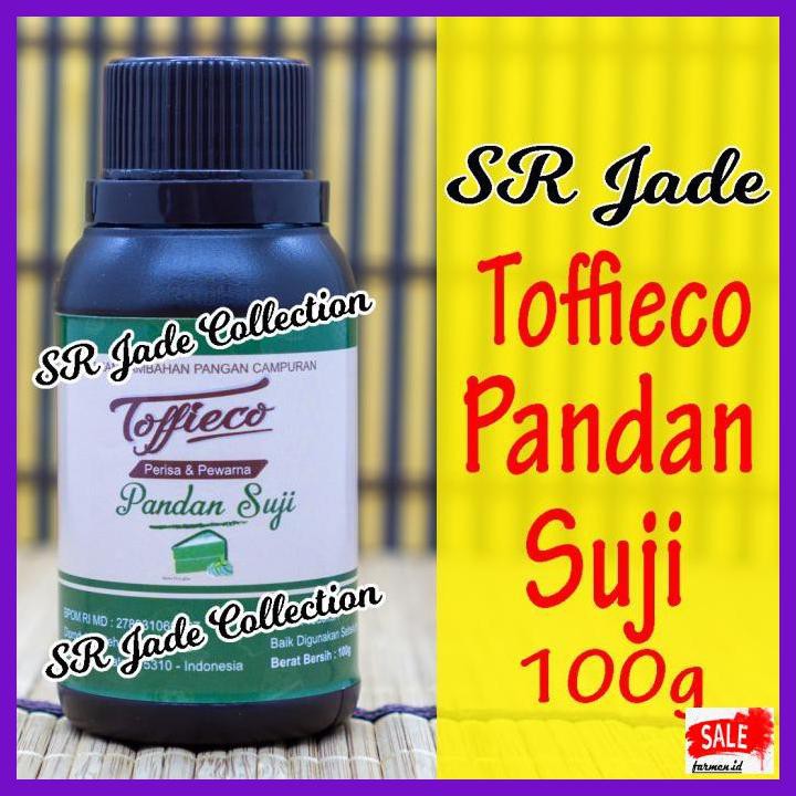 

RISAPE- TOFFIECO PANDAN SUJI PASTA 100 GR TOFIECO PANDAN SUJI TOFICO 100G -ASLIII.