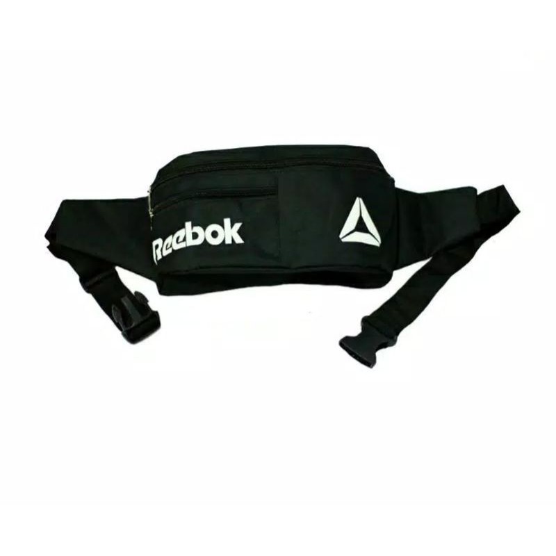 Waistbag Reebok Tas pinggang Reebok Tas Selempang Reebok Waistbag Multifungs Waistbag pria Hitam