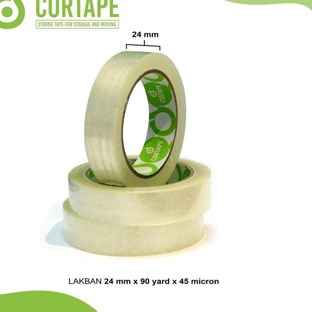

Limited!!.!.>brz-889 Lakban Cortape Bening 24 mm x 90 yard 1 Selop - BENING