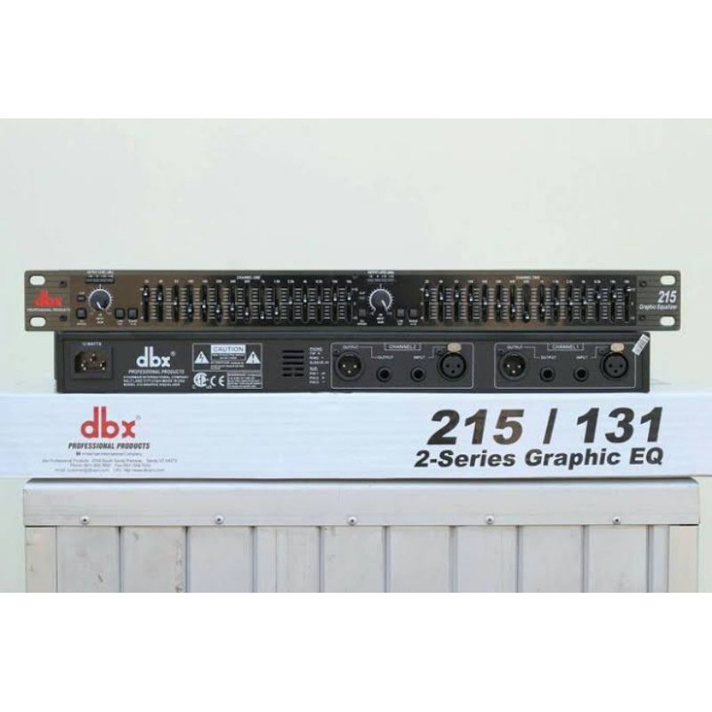 equaliser DBX 215