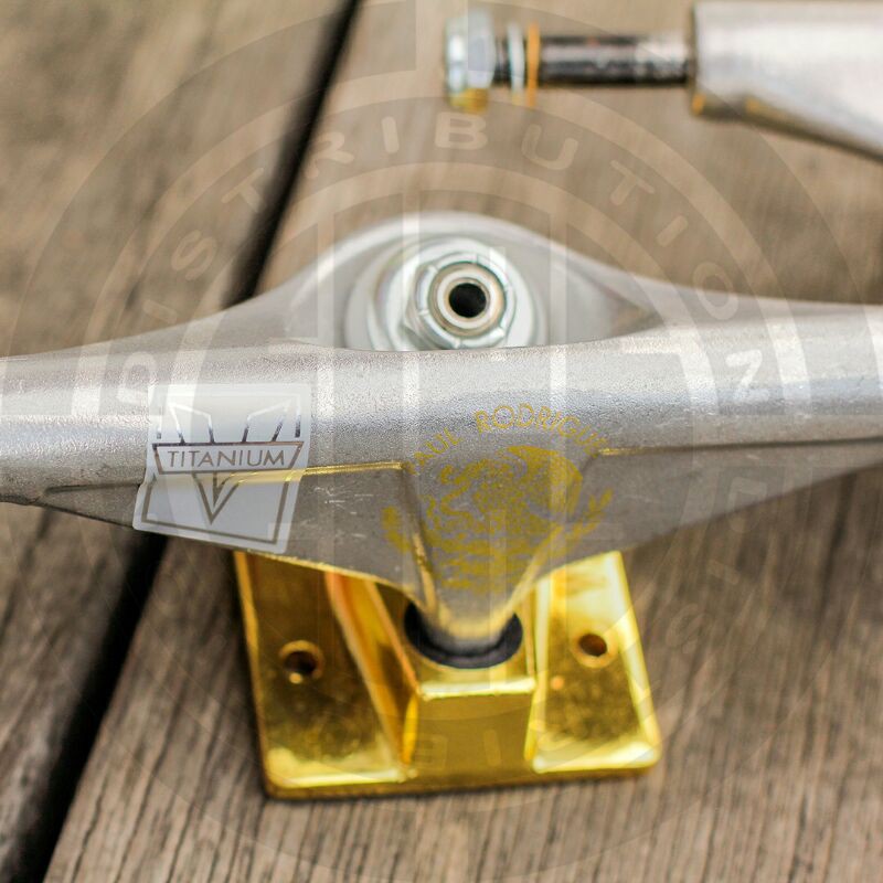 VENTURE Skateboard Trucks P-Rod Golden Eagle Pro V-Titaniums (Set of 2 Trucks)