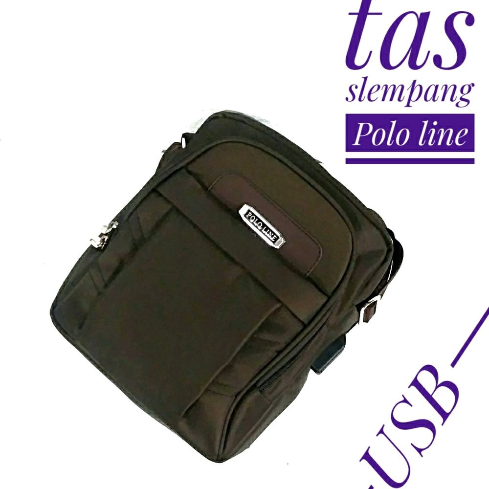 tas slempang polo line tas slempang pria tas polo line 5004 Murah