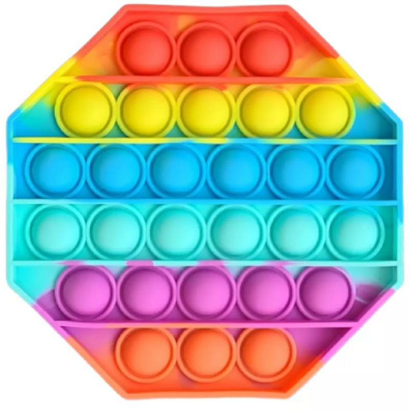Mainan Anak Pop It  (Rainbow) Toy Anti Pereda Stress-2