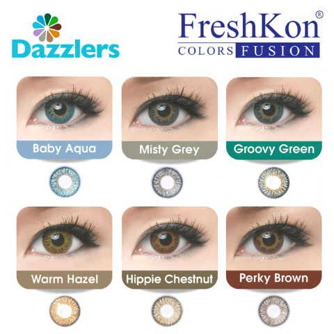 

SOFTLENS BULANAN FRESHKON COLOR DAZZLERS 142mm