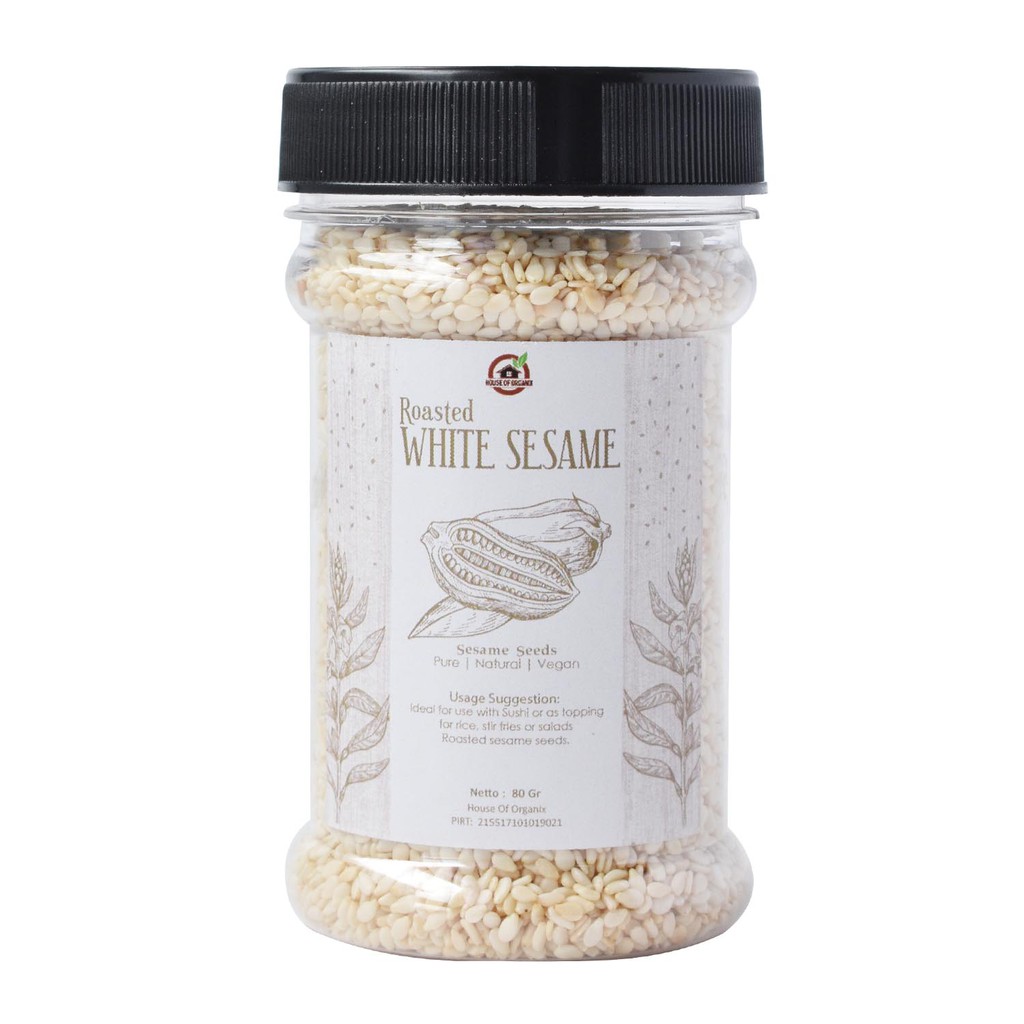 Roasted White Sesame (Botol) 70 Gr