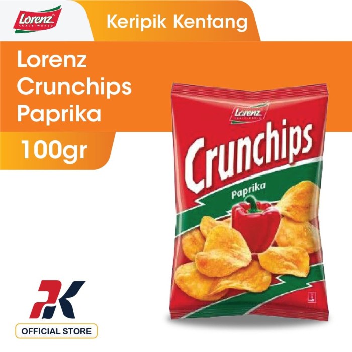 

Lorenz Crunchips Paprika 100 g
