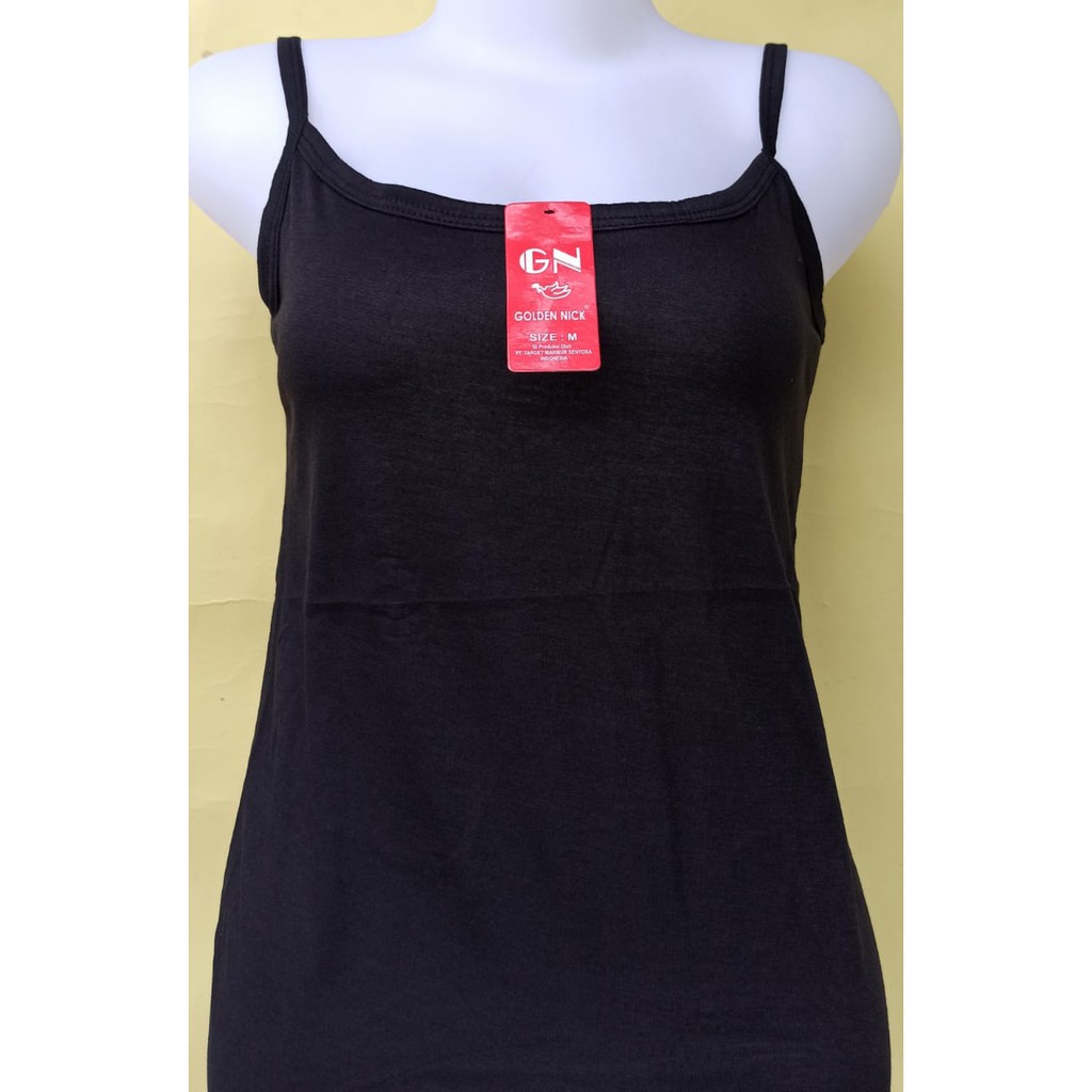 Golden Nick ~ 1 Pcs Tank Top Wanita, Pakaian Dalam Wanita Berkwalitas ( 5 Warna, 4 Ukuran )