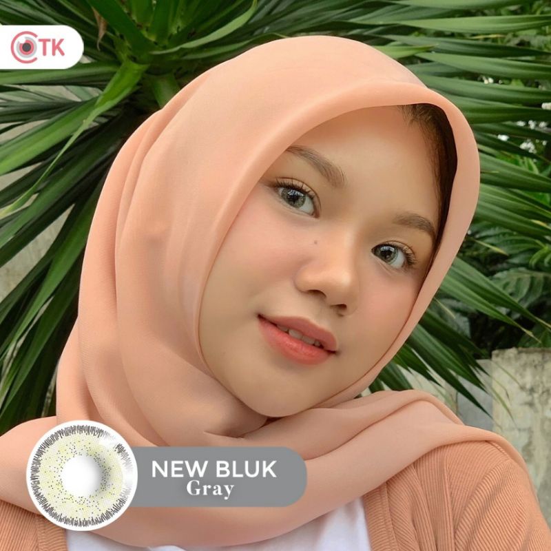 Softlens NEWBLUK 15 MM GREY NORMAL &amp; MINUS -0.50 S.D -6.00 by CTK