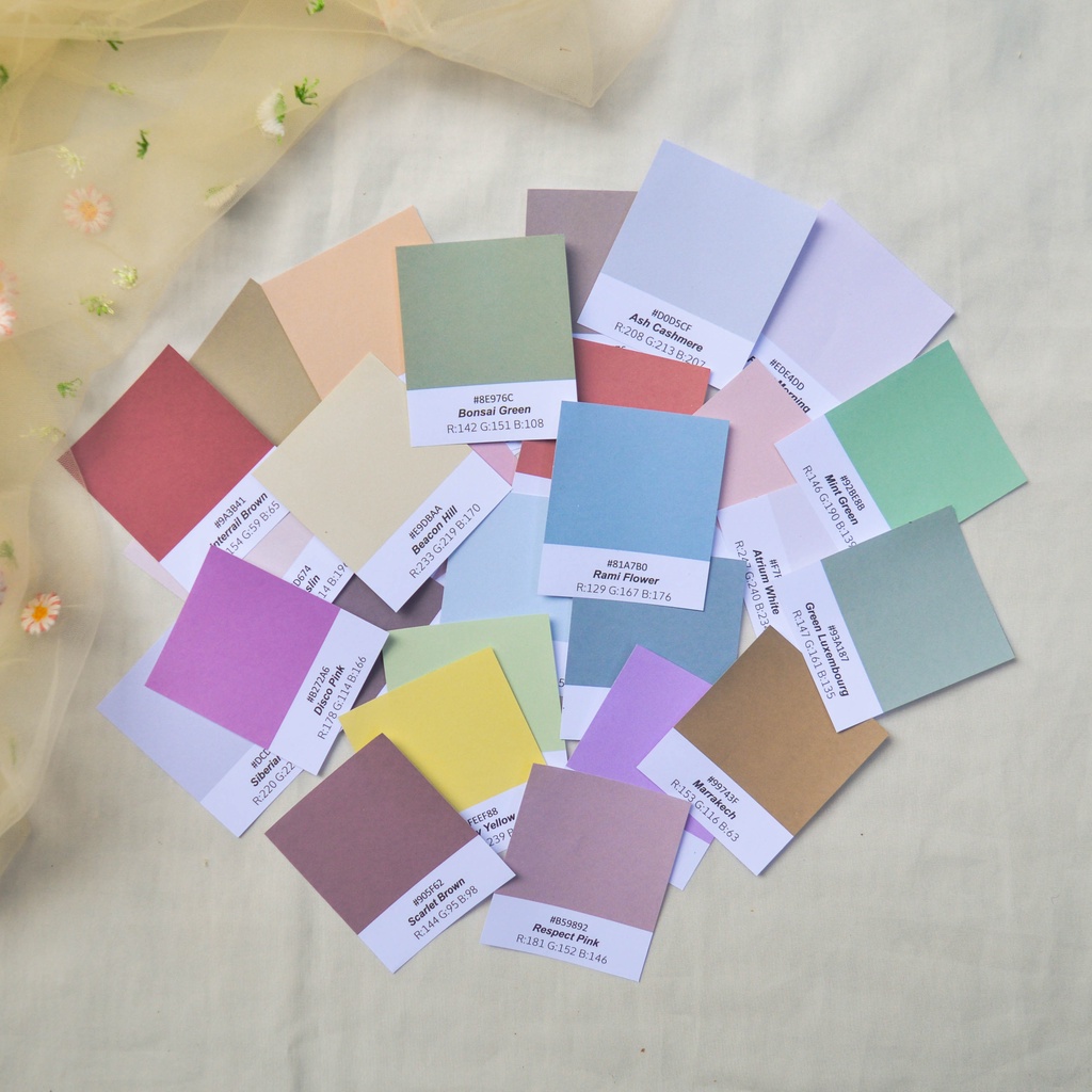 

Colors Guide Sticker for Journaling