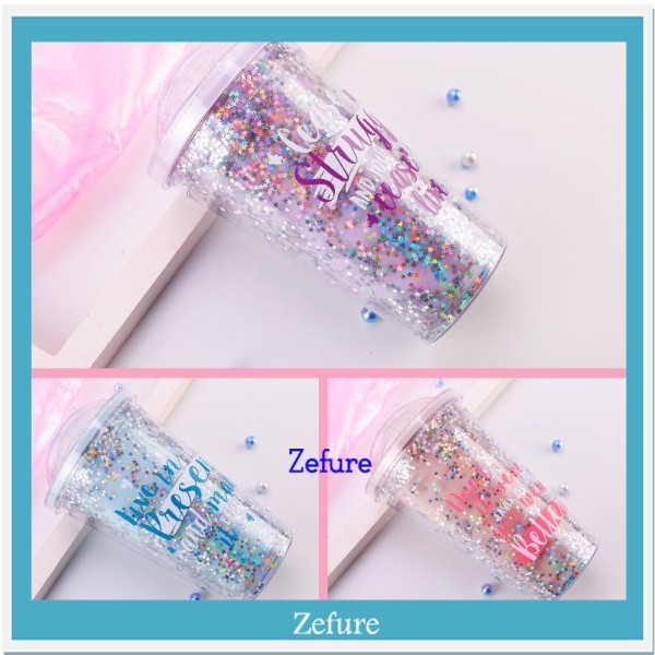 BOTOL MINUM BLINK BLINK BOTOL MINUM GLITER LUCU TUMBLER GLITTER