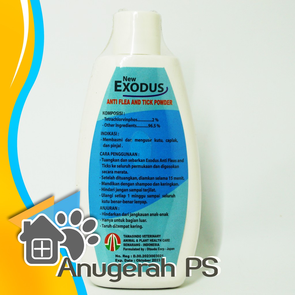 Exodus Cat Bedak Kucing Anti Kutu Dan Caplak Shopee Indonesia