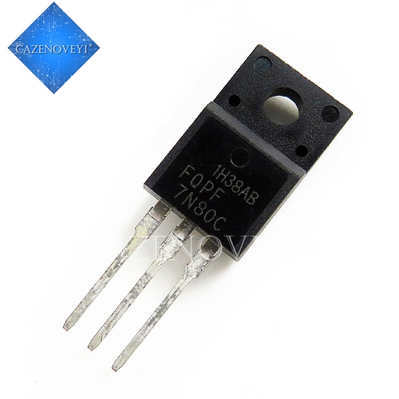 10pcs Ic Fqpf7N80C Fqpf7N80 7n80 Fqpf7N65 Fqpf7N65 To-220F 650v 7a