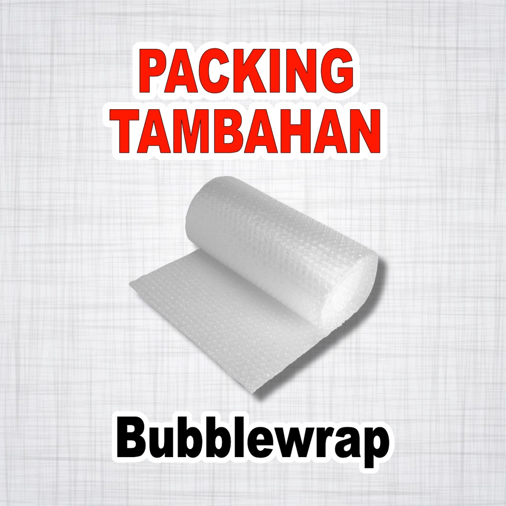 

PACKING TAMBAHAN BUBBLEWRAP UNTUK KEAMANAN PENGIRIMAN BARANG