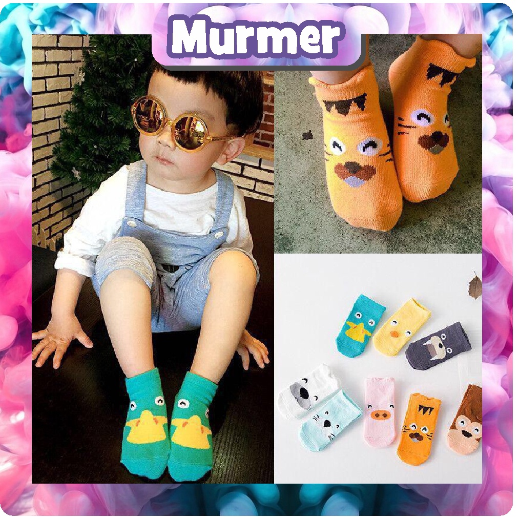 Murmerofficial R148 kaos kaki bayi / kaos kaki anak / kaos kaki anti slip CUTE ANIMAL / baby socks