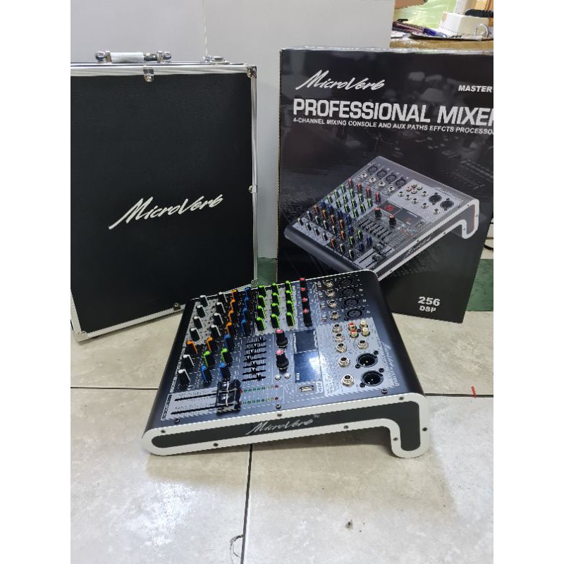 MIXER AUDIO MICROVRRB MASTER4/MASTER 4 4CH usb-bluetooth-Soundcard to pc ( original ) free koper