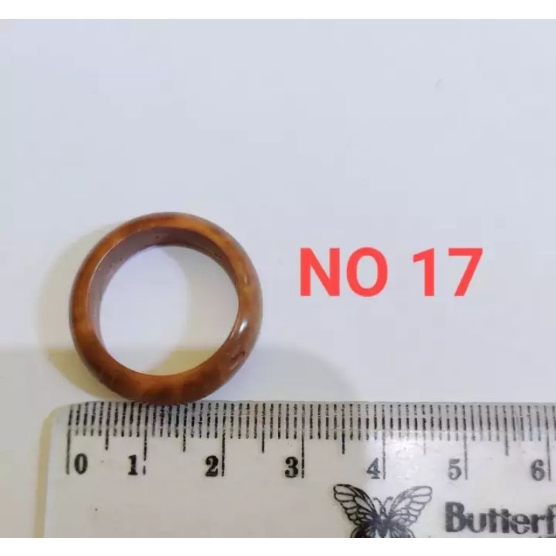 Cincin mata 1 coklat ukuran 17 kokka kaukah