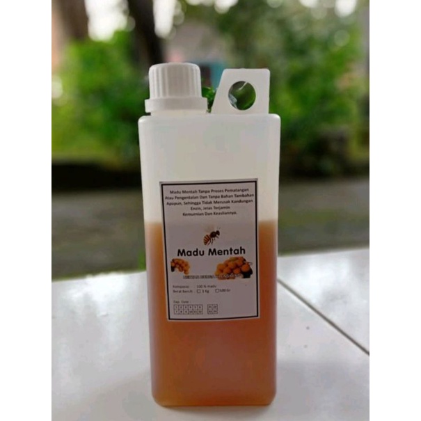 Madu Mentah Nektar Klengkeng 100% - Madu Murni Asli Ternak - Madu Mentah Original