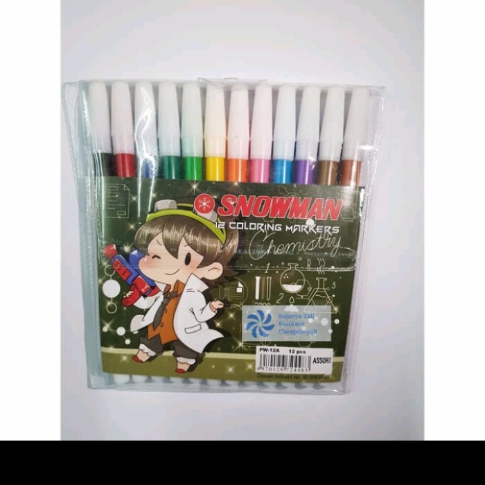 

Hari Ini Spidol Snowman Kecil 12 Warna Terlaris