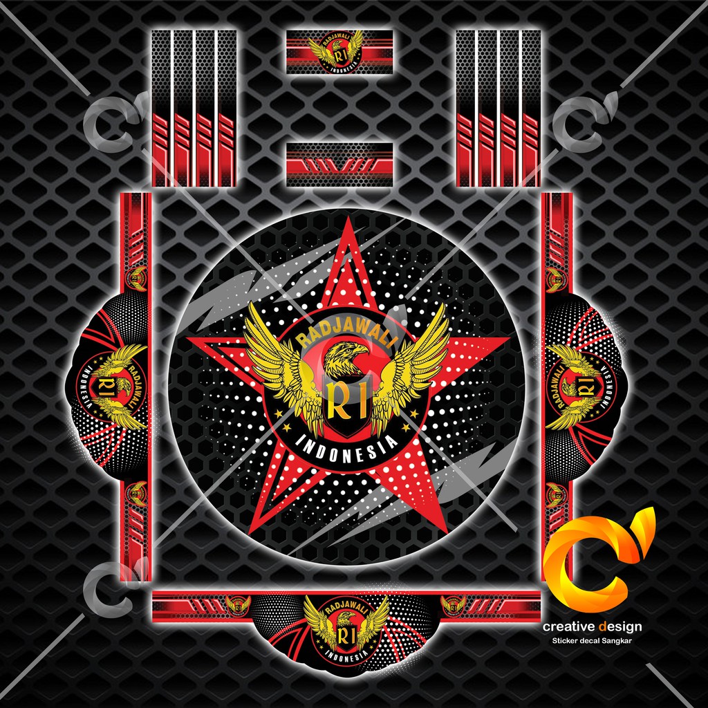 COD STICKER SANGKAR MURAI BATU RADJAWALI