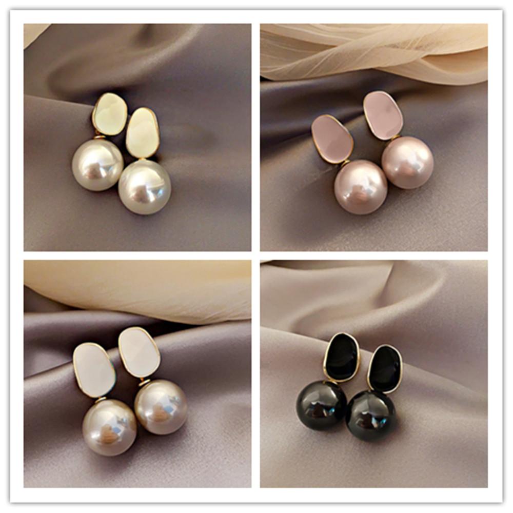 Lily Pearl Earrings Anting Baru Serbaguna Fashion Liontin Mutiara