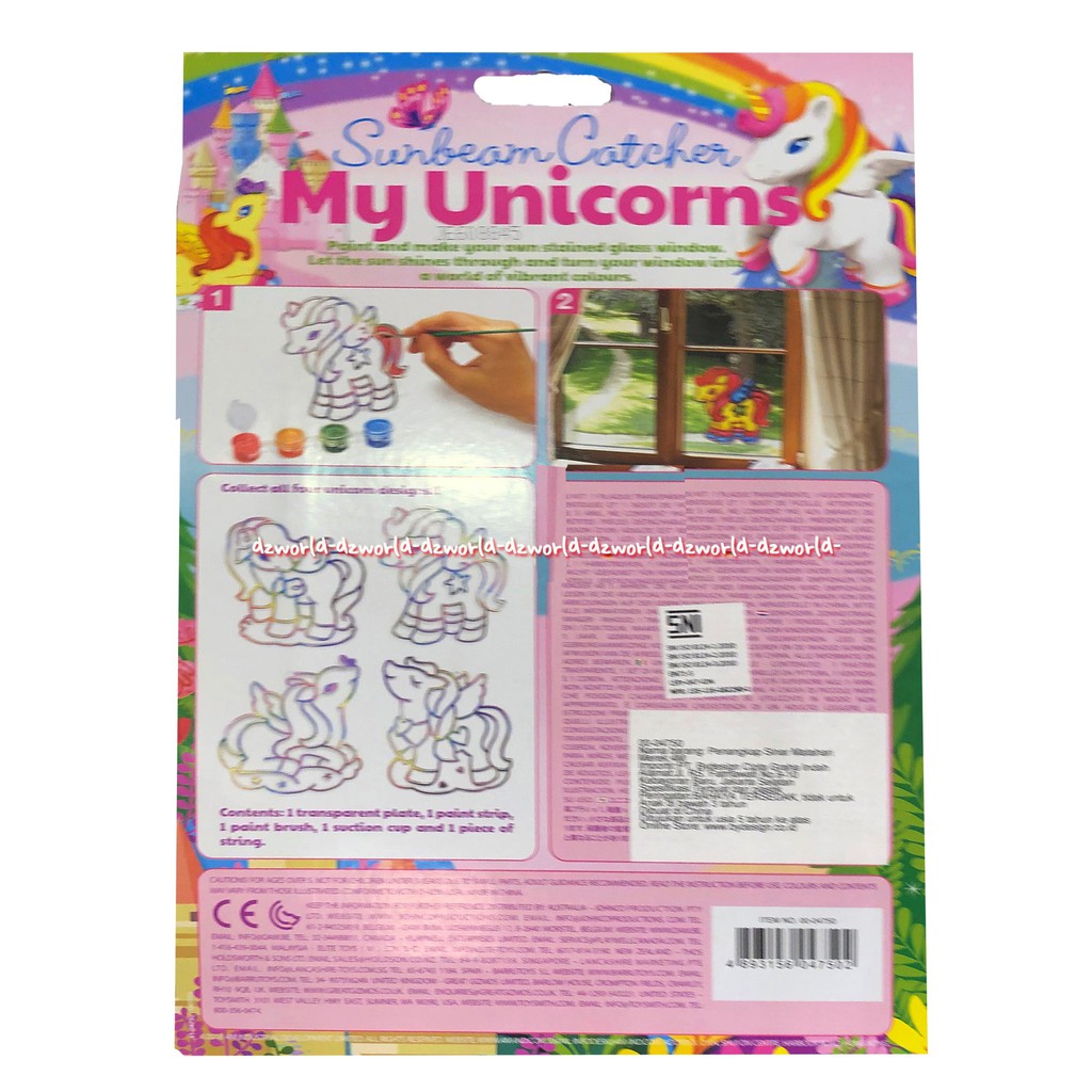 Sunbeam 4M Catcher My Unicorn Paint and Make Your Own Mainan Anak Cat Melukis