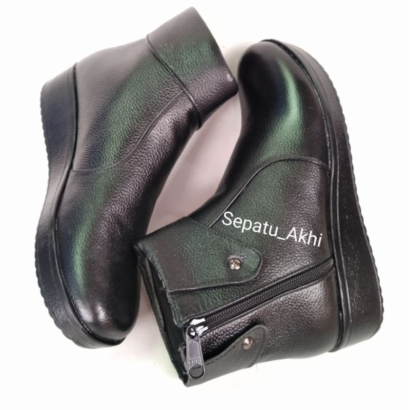 Sepatu Wanita Boots Jungle Kulit Asli