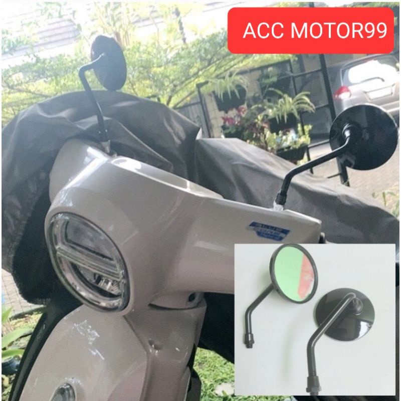 spion bulat hitam fazzio scoopy genio mio fino dll