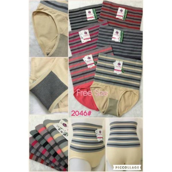 CD SEMI KORSET / CD KORSET STRIP 2046 PREMIUM Celana Dalam Korset Salur Import Allsize