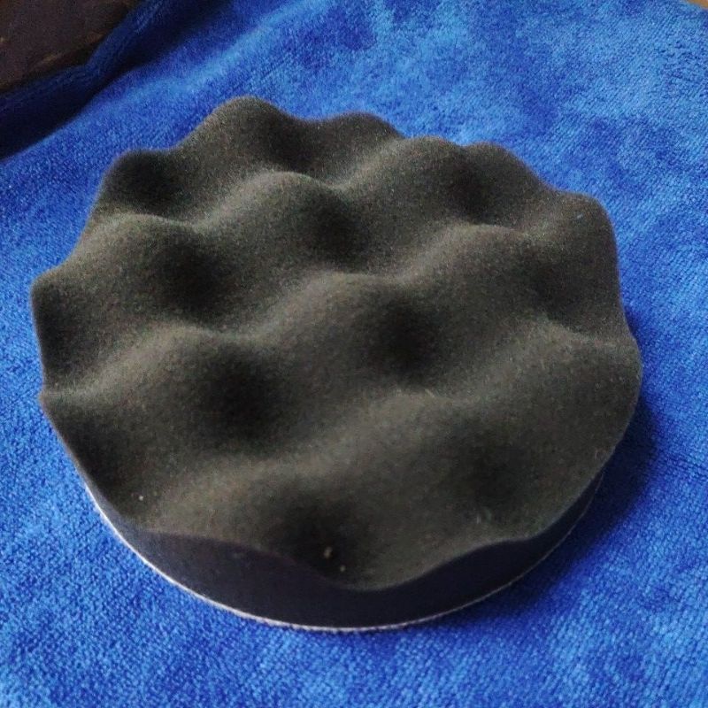 FOAM POLISHING 5 INCH PAD UNOKEN BUSA POLES HITAM STEP 2