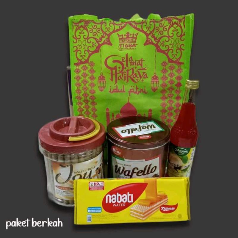 

Paket Lebaran free tas