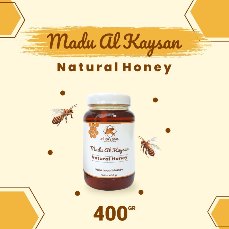

Madu Al Kaysan Natural Honey 400 Gr | Original | Termurah