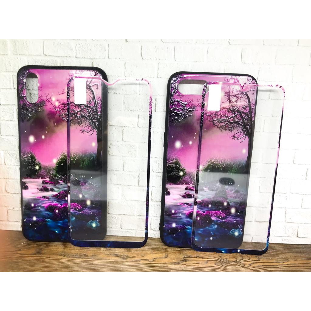 Softcase + Tempered Glass karakter Oppo A1k, Realme C2,A31 Neo 5,A33,A53,A37 Neo 9,A52 A72 A92,V5,A5s,A7,A12,A11k,2 Pro,U1,U2,5/5i/5s/C3,7i,C17,C12,Samsung J2 Prime,Vivo Y11 Y12 Y15 Y17 Y20 Y20s Y12s Y30 Y50 Y91 Y91C Y93 Xiaomi Redmi 4A,5A,8A,9C HCTG 15