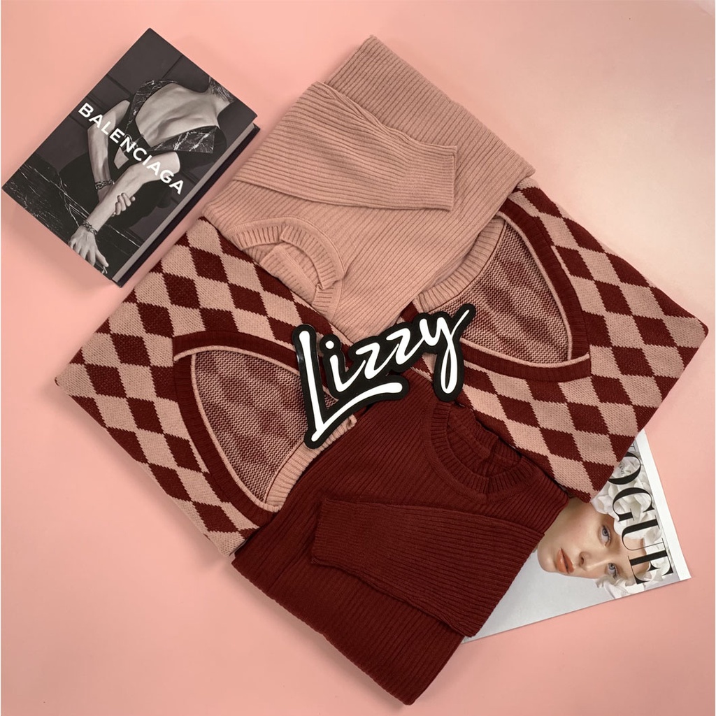 Lizzy - ONE SET RAJUT RIRI PREMIUM