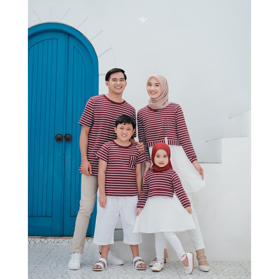 Wimi.id Milan Family Set - Maroon | Family Set | Baju Ibu Hamil &amp; Menyusui