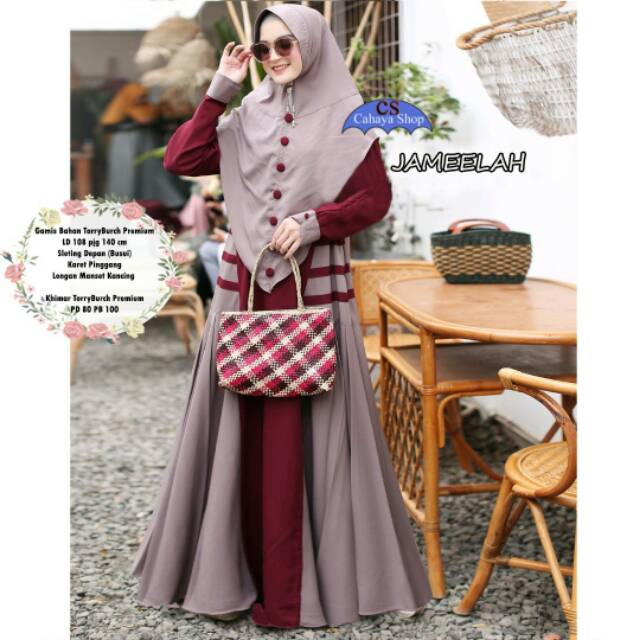 JAMEELAH GAMIS SYARI MURAH SOLO