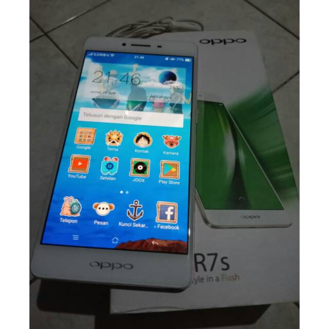 JUAL CEPAT OPPO R7S SECOND WARNA ROSE GOLD RAM 4GB/32GB