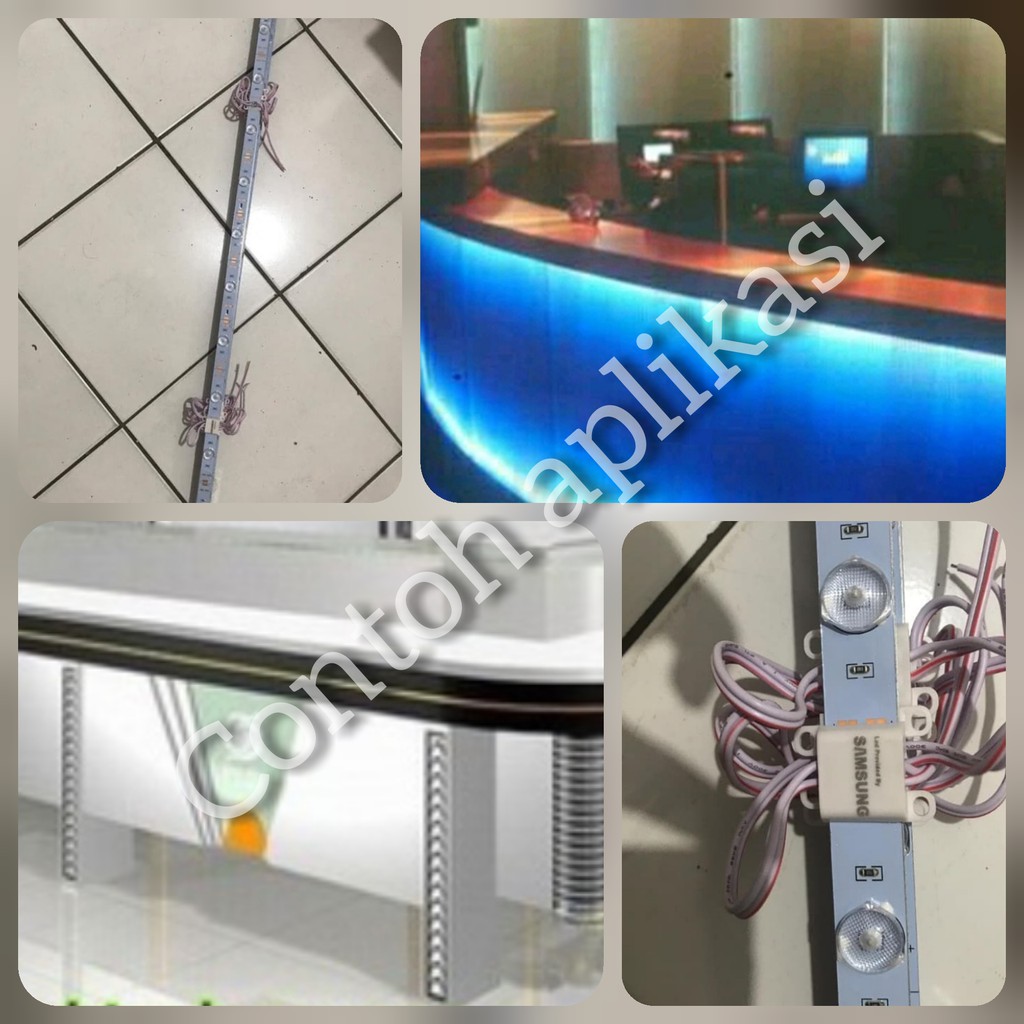 Lampu LED bar module modul samsung hard strip 12 watt 12watt 12w