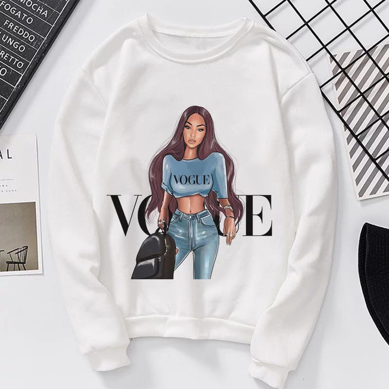 Bess - Sweater Murah Wanita / Sweater Lengan Panjang VOGUE1