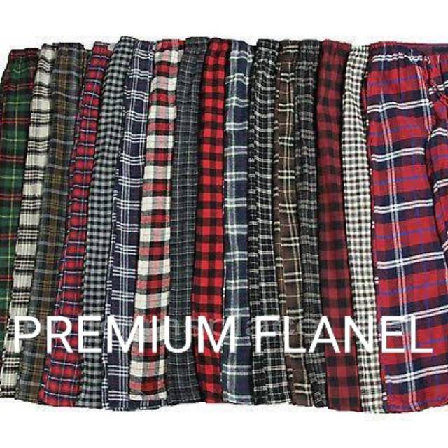 CELANA PANJANG FLANEL(PILIH MOTIF)