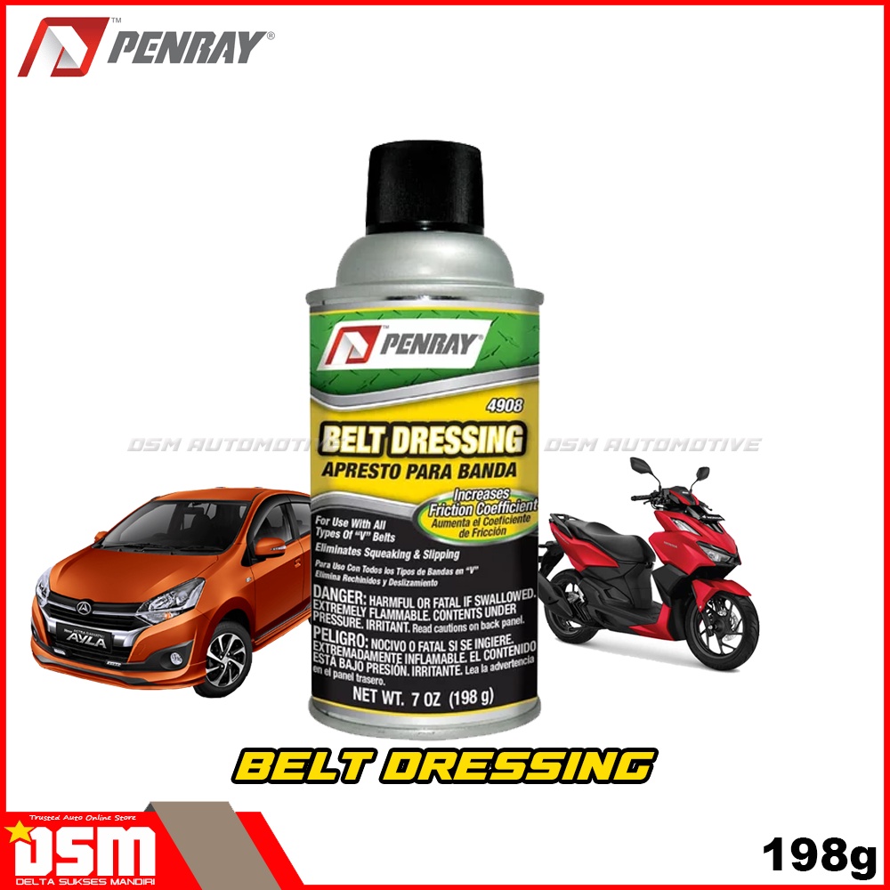 Penray Belt Dressing - 198 g / Merawat V Belt Mobil Motor Hilanngkan Suara Decit